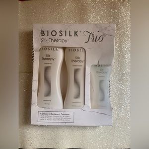 ✨BIOSILK✨ Large Trio Silk Therapy Shampoo, Conditioner, and Silk Hair Serum New!